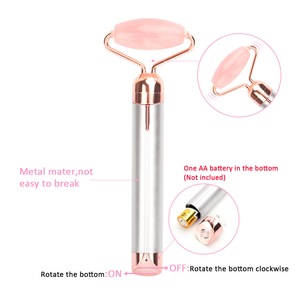 Radiant Perfection: Electric Rose Quartz Glow‑Sculpting Roller