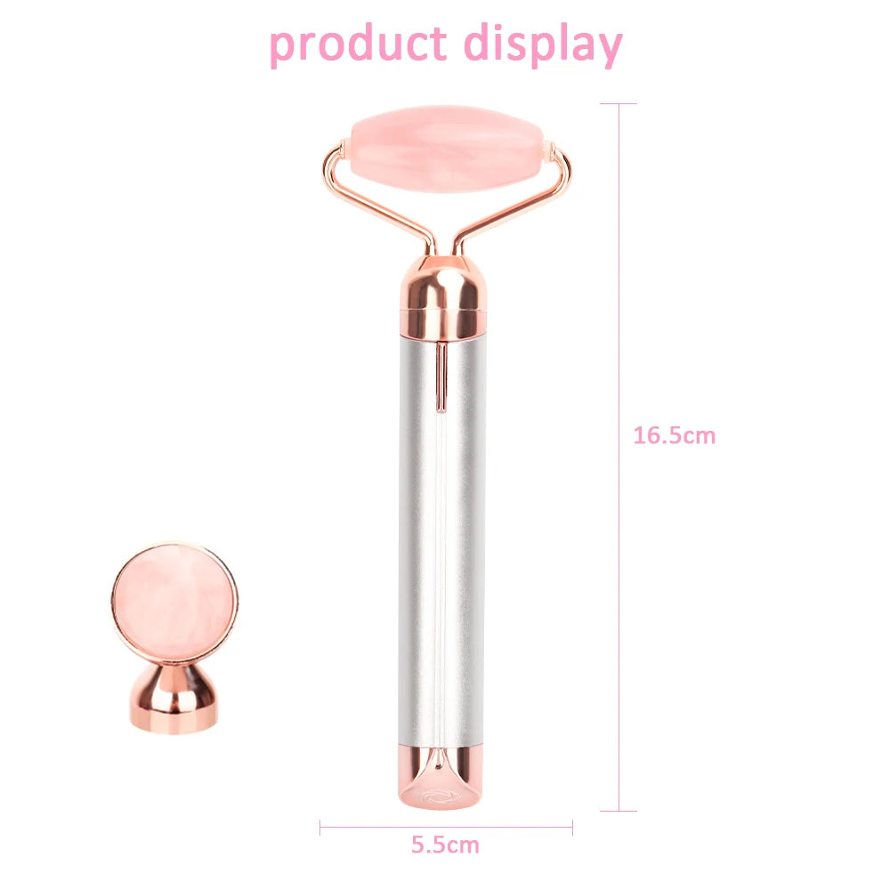 Radiant Perfection: Electric Rose Quartz Glow‑Sculpting Roller